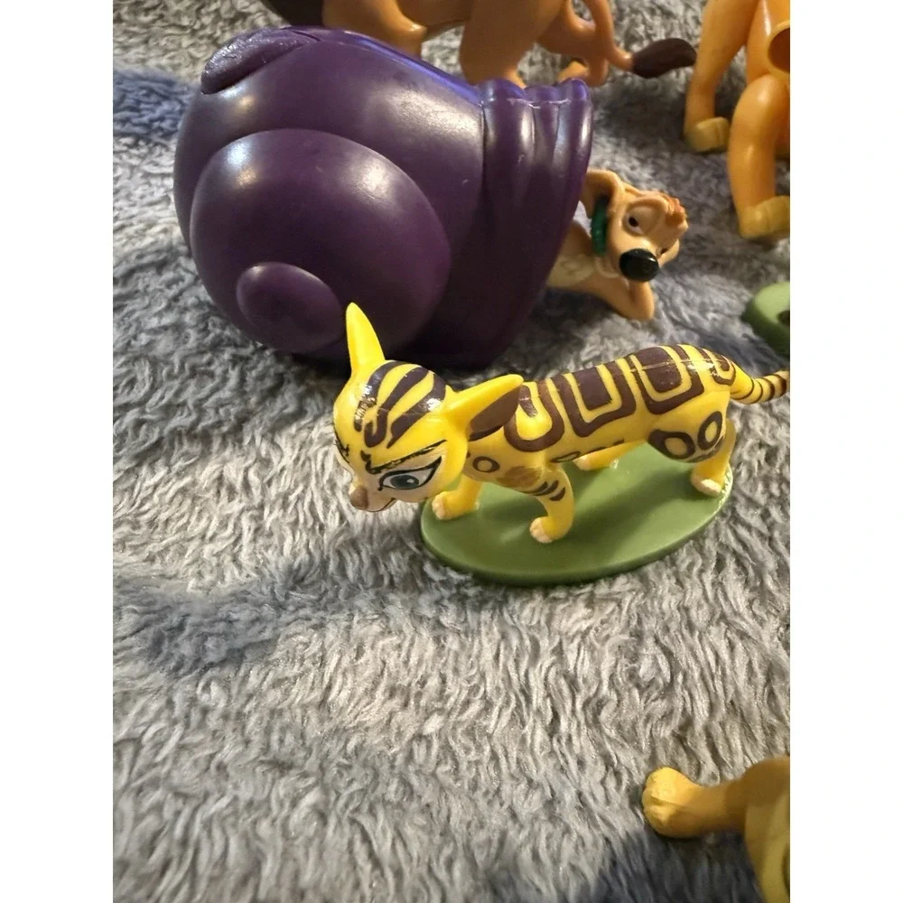 Vintage Disney Lion King Action Figures ‎ Lot Of 12 toys Cake Toppers